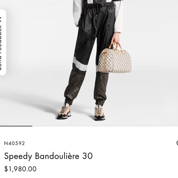 Louis Vuitton Speedy Bandoulière damier 30 - Picture 7 of 7